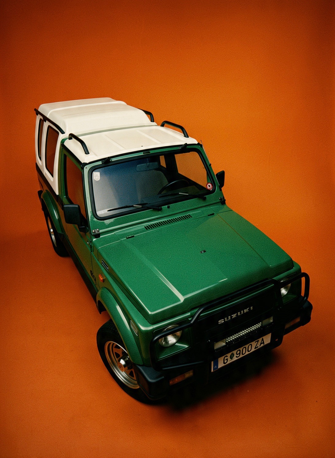 The Cafe on the Roast Suzuki Samurai during the current buildout, view 1